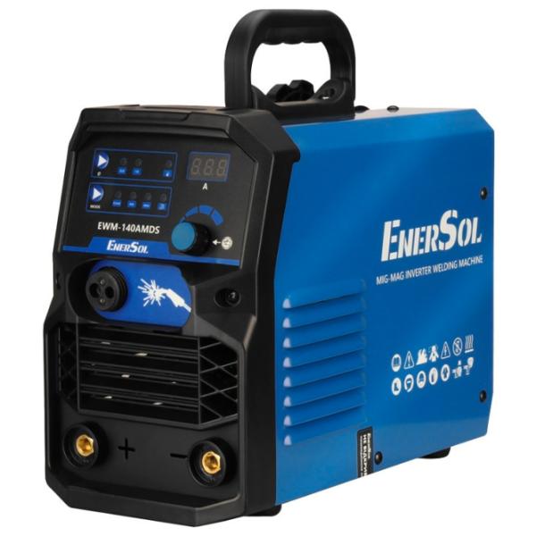 Aparat de sudat Enersol EWM-140AMDS 230 V semiautomat (MIG/MAG), cu electrod (MMA), cu gaz inert (TIG) / Blue photo 1