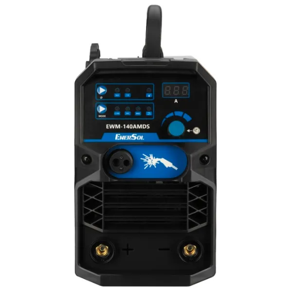 Aparat de sudat Enersol EWM-140AMDS 230 V semiautomat (MIG/MAG), cu electrod (MMA), cu gaz inert (TIG) / Blue photo 3