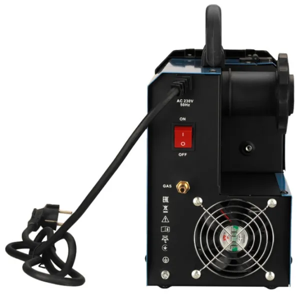 Aparat de sudat Enersol EWM-140AMDS 230 V semiautomat (MIG/MAG), cu electrod (MMA), cu gaz inert (TIG) / Blue photo 8