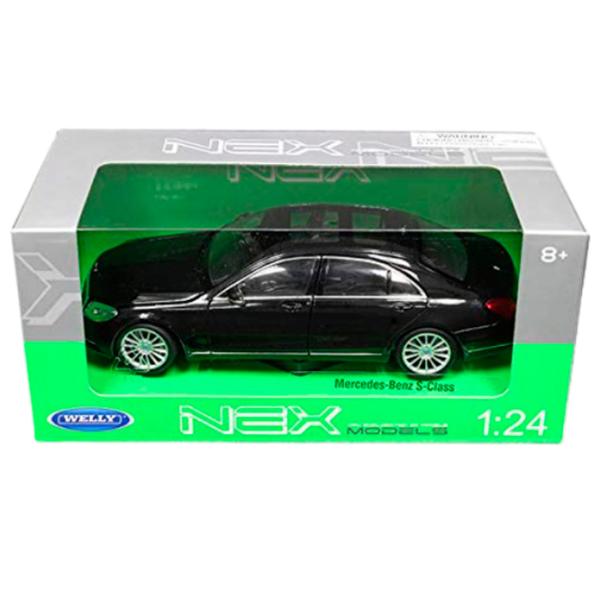 Машинка Welly Mercedes Benz S-Class 24051  / / Серый Черный photo 3