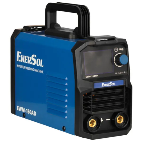 Aparat de sudat Enersol EWM-160AD 230 V  cu electrod (MMA), cu gaz inert (TIG) / Blue photo 4