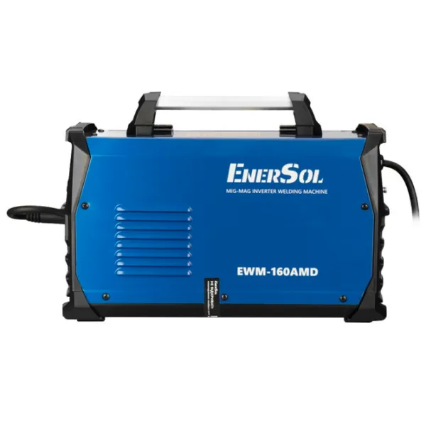 Aparat de sudat Enersol EWM-160AMD 230 V semiautomat (MIG/MAG), cu electrod (MMA), cu gaz inert (TIG) / Blue photo 6