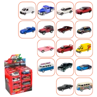 Set de mașini Welly 49720-24CWD(24D)   / / Black Multicolor