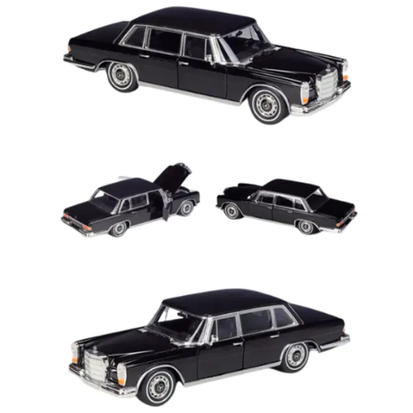 Mașină Welly Mercedes-Benz 600 24121  / / Gray Black photo 3