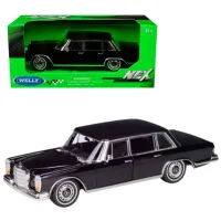 Машинка Welly Mercedes-Benz 600 24121 / / Серый Черный photo 4