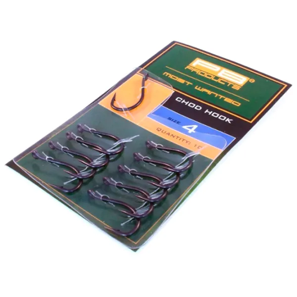 Set de cârlige PB Products CHOD DBF Cantitatea în set - 10 / Mărimea - 4 photo 1