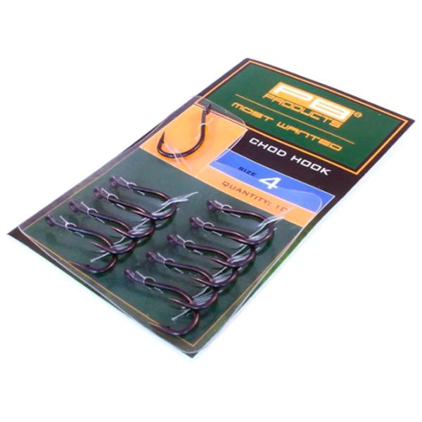 Set de cârlige PB Products CHOD DBF Cantitatea în set - 10 / Mărimea - 4 photo 1