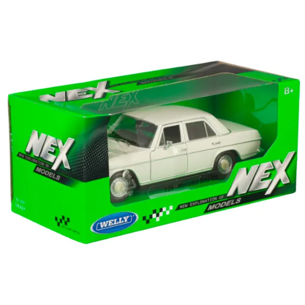 Машинка Welly Mercedes-Benz 220 24091  / / Черный Белый photo 6