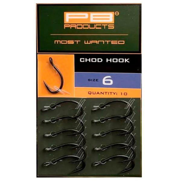 Set de cârlige PB Products CHOD DBF Cantitatea în set - 10 / Mărimea - 6 photo 1