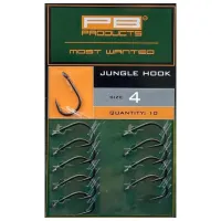 Set de cârlige PB Products JUNGLE DBF Cantitatea în set - 10 / Mărimea - 4