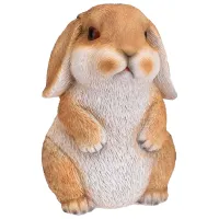 Figurine de grădină ProGarden Iepure cu urechi lăsate în jos Ceramică / Multicolor