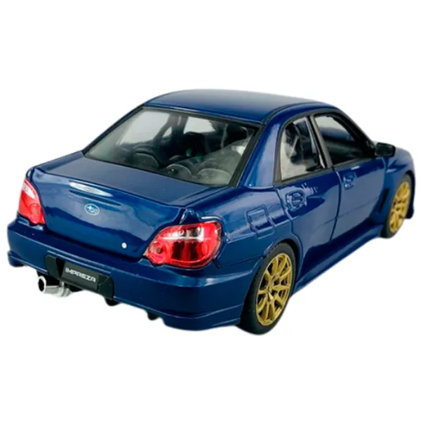 Mașină Welly Subaru Impreza 22487  / / Brown Blue photo 4 Mașină Welly Subaru Impreza 22487  / / Brown Blue photo 4