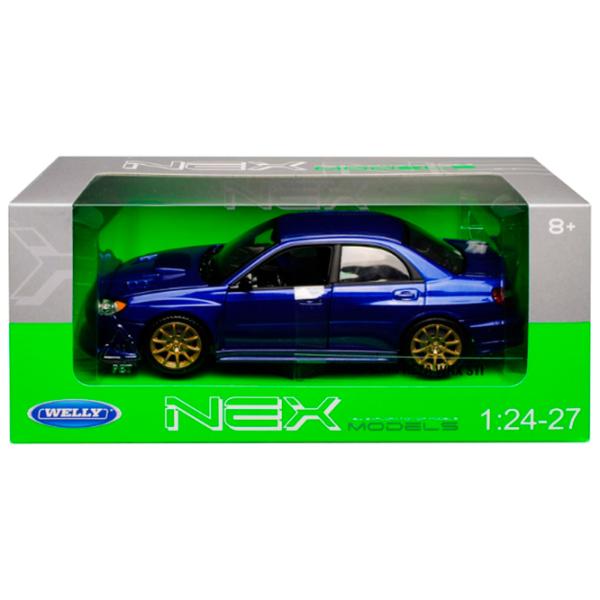 Mașină Welly Subaru Impreza 22487  / / Brown Blue photo 6 Mașină Welly Subaru Impreza 22487  / / Brown Blue photo 6