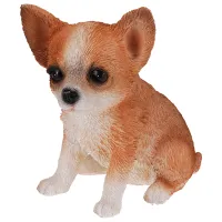 Figurină de gradină ProGarden Câine așezat Ceramică / Multicolor