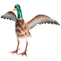 Садовая фигура ProGarden Утка Металл / Разноцветный