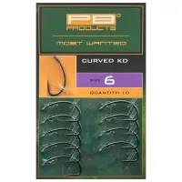Set de cârlige PB Products KD CURVED DBF Cantitatea în set - 10 / Mărimea - 6