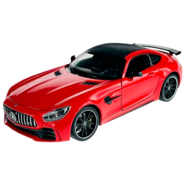 Машинка Welly Mercedes AMG GT R 24081W  / / Серый Красный photo 1