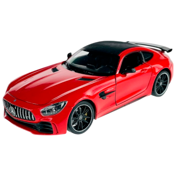 Машинка Welly Mercedes AMG GT R 24081W  / / Серый Красный photo 1