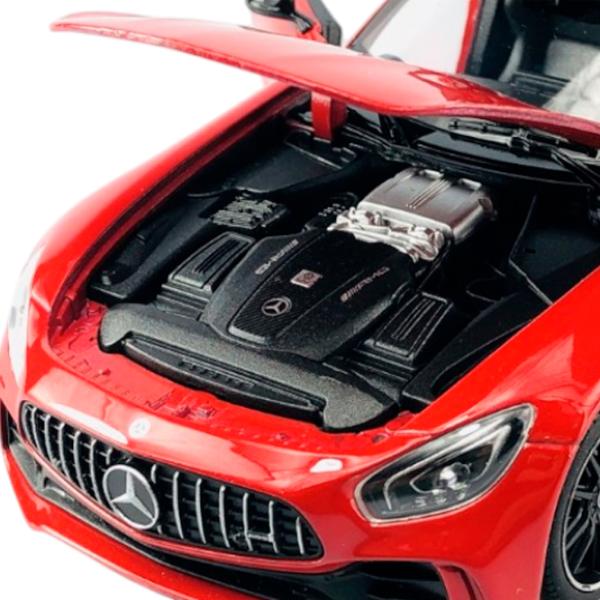 Машинка Welly Mercedes AMG GT R 24081W  / / Серый Красный photo 7