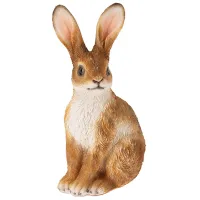 Figurină de gradină ProGarden Iepure Rasina de poliester / Brown