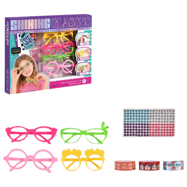 Ролевые игры Essa Toys Shining Glasses 6+ / set de frumusete  photo 1