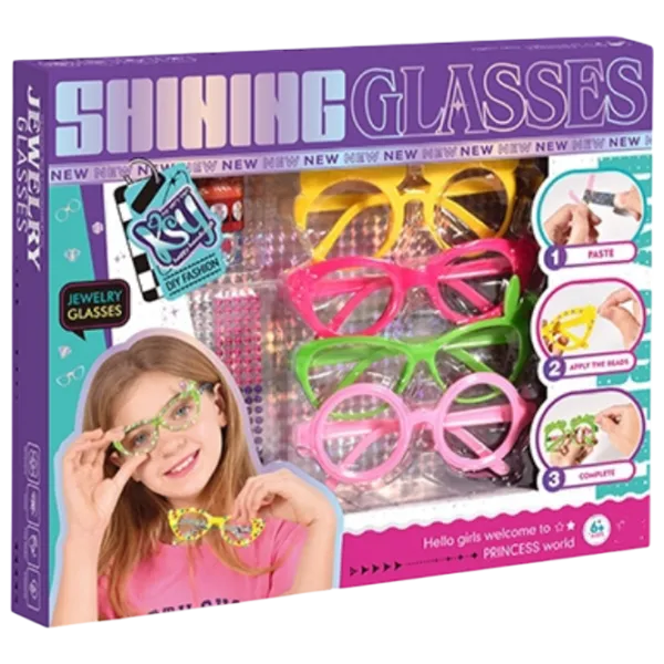 Ролевые игры Essa Toys Shining Glasses 6+ / set de frumusete  photo 2