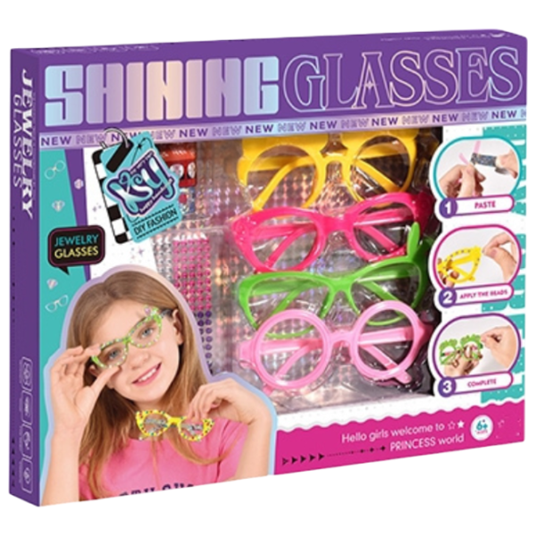 Ролевые игры Essa Toys Shining Glasses 6+ / set de frumusete  photo 2