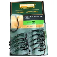 Set de cârlige PB Products Power Curve PTFE Cantitatea în set - 10 / Mărimea - 2