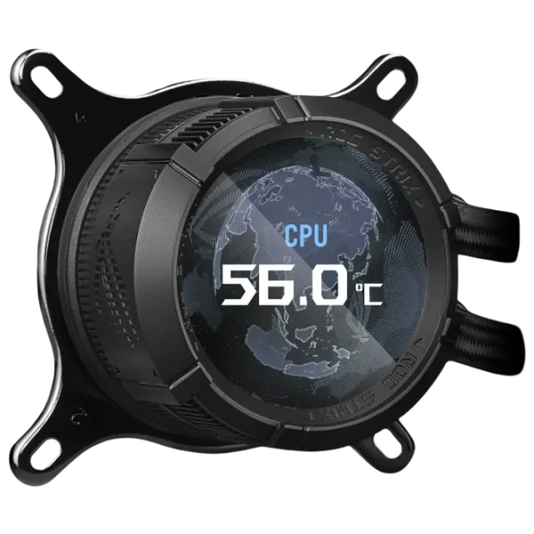 Жидкостное охлаждение Asus ROG Strix LC III 360 ARGB LCD Fluid Dynamic Bearing / 2200 об/мин photo 6