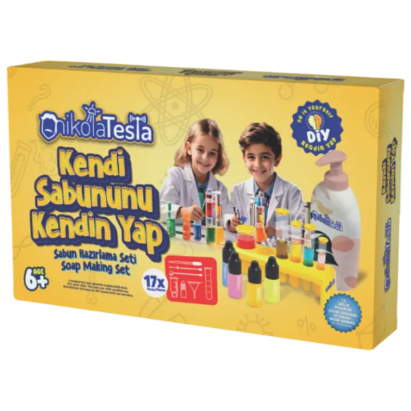 Joc de rol Play Toys Nikola Tesla Liquid Soap 6+ / Set de experimente photo 3