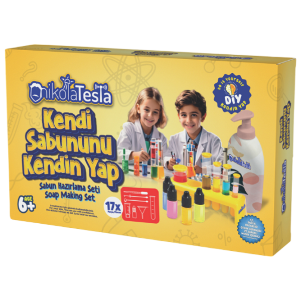 Joc de rol Play Toys Nikola Tesla Liquid Soap 6+ / Set de experimente photo 3