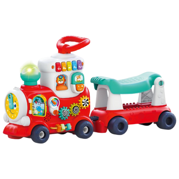 Jucărie de împins și tras Hola Toys HE8990  0+ / Red photo 1 Jucărie de împins și tras Hola Toys HE8990  0+ / Red photo 1