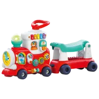 Jucărie de împins și tras Hola Toys HE8990  0+ / Red