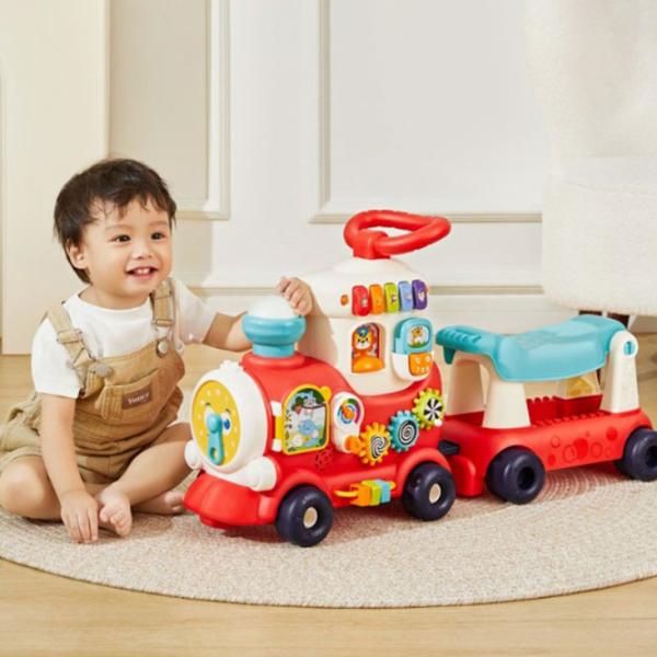 Jucărie de împins și tras Hola Toys HE8990  0+ / Red photo 8 Jucărie de împins și tras Hola Toys HE8990  0+ / Red photo 8