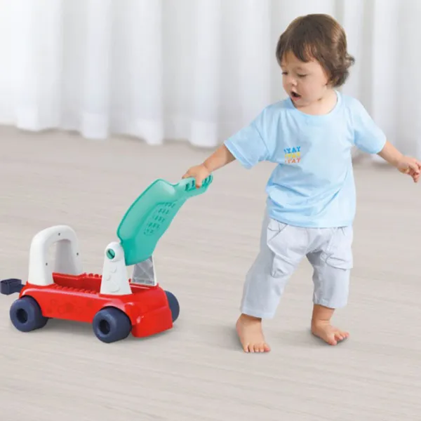 Jucărie de împins și tras Hola Toys HE8990  0+ / Red photo 9 Jucărie de împins și tras Hola Toys HE8990  0+ / Red photo 9