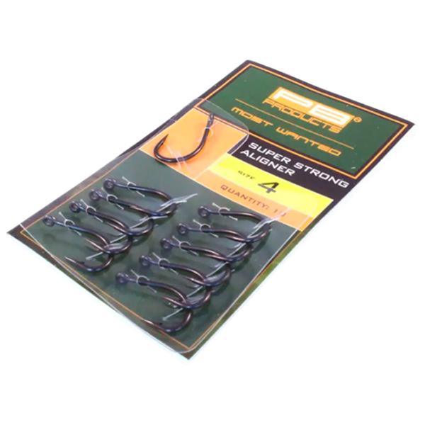 Set de cârlige PB Products SUPER STRONG DBF Cantitatea în set - 10 / Mărimea - 4 photo 1
