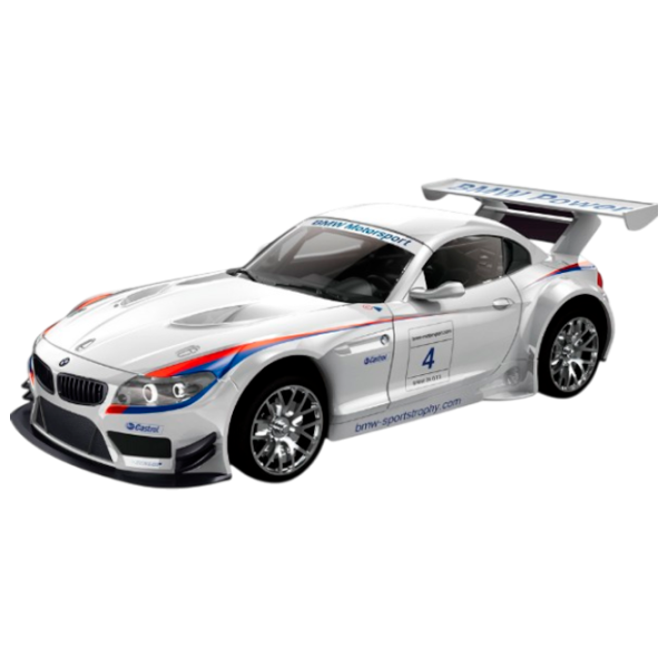 Mașină RC BMW Z4 866-1812B  / 27 MHz / Red White photo 1