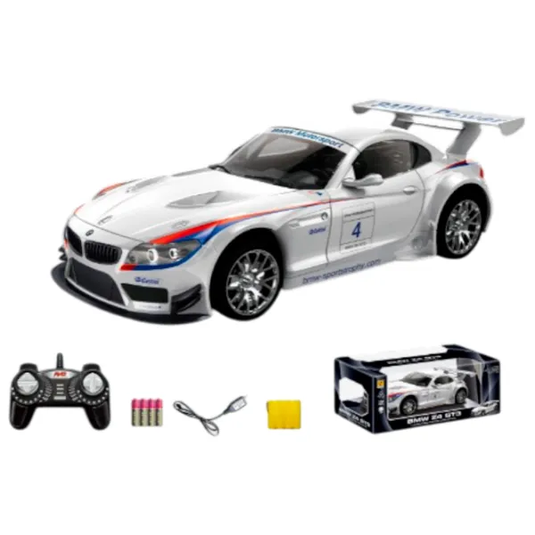 Mașină RC BMW Z4 866-1812B  / 27 MHz / Red White photo 2