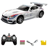 Mașină RC BMW Z4 866-1812B / 27 MHz / Red White photo 3