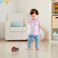 Jucărie de împins și tras Hape E0362 1+ / Red photo 6