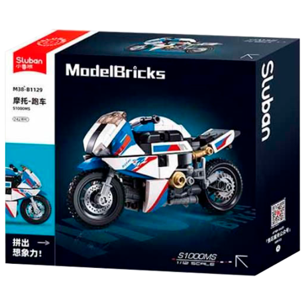 Constructor Sluban S1000MS Motocicletă/ Blue photo 1