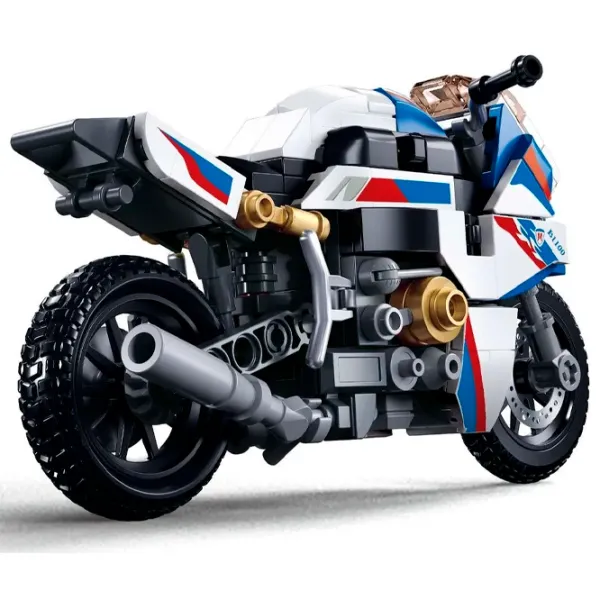 Constructor Sluban S1000MS Motocicletă/ Blue photo 4
