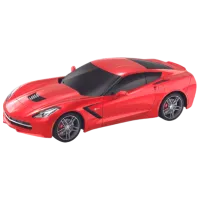 Машинка RC Corvette C7 866-2429  / 2.4 ГГц / Серый Разноцветный