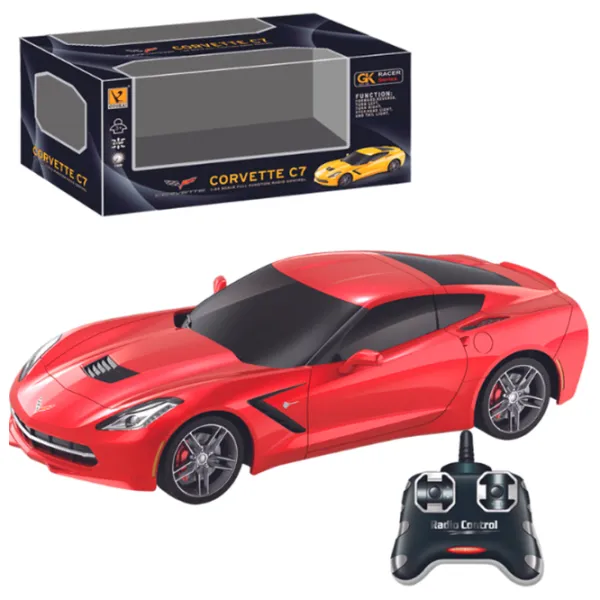 Mașină RC Corvette C7 866-2429  / 2.4 GHz / Gray Multicolor photo 2