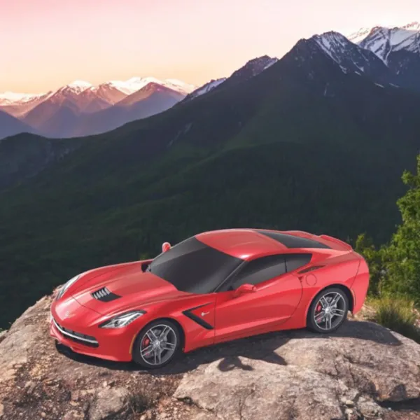 Mașină RC Corvette C7 866-2429  / 2.4 GHz / Gray Multicolor photo 6