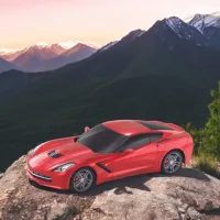 Mașină RC Corvette C7 866-2429 / 2.4 GHz / Gray Multicolor photo 6