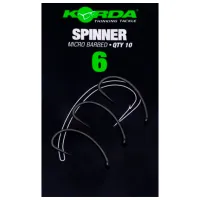 Set de cârlige Korda Spinner Cantitatea în set - 10 / Mărimea - 6
