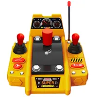 Excavator Essa Toys Multifunctional Engineering Vehicle 99-50A / / Gray Yellow photo 2