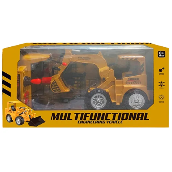 Excavator Essa Toys Multifunctional Engineering Vehicle 99-50A  / / Gray Yellow photo 3