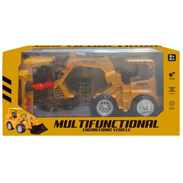 Excavator Essa Toys Multifunctional Engineering Vehicle 99-50A  / / Gray Yellow photo 3